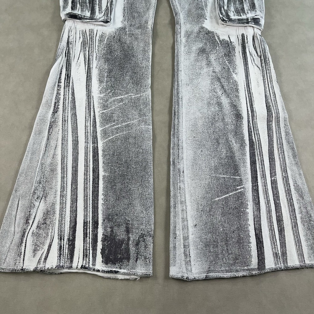 Srry Sora Mainline Bondage Cargo Japanese Handcrafted Denim Size 32 Rick Owens - Picture 9 of 16